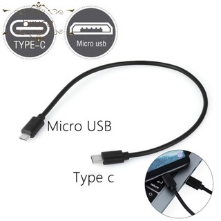 Cáp dữ liệu bruce loại c 30cm đồng bộ hóa otg type c sang micro usb micro usb nam dây cáp