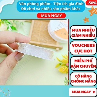 Cuộn dây cước - dây gân xỏ chuỗi trắng loại tốt ✅FREESHIP 🚛 Cuộn dây cước - dây gân xỏ chuỗi trắng loại tốt - Aplusmart