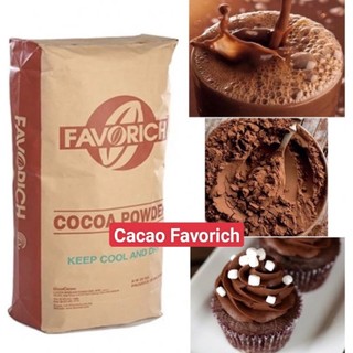 Bột Cacao Nguyên Chất Favorich Malaysia 1kg - DATE MỚI