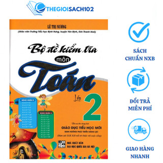 Sách - bộ đề kiểm tra môn toán lớp 2 ha