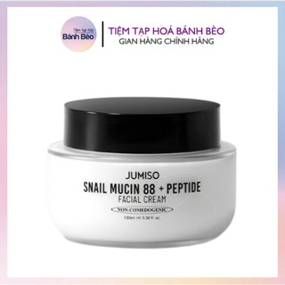 Kem dưỡng ốc sên phục hồi da JUMISO Snail Mucin 88 + Peptide Facial Cream 100ml