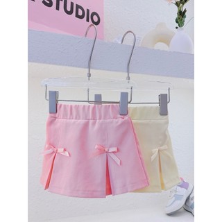 Váy xếp con đính nơ DAK STUDIO