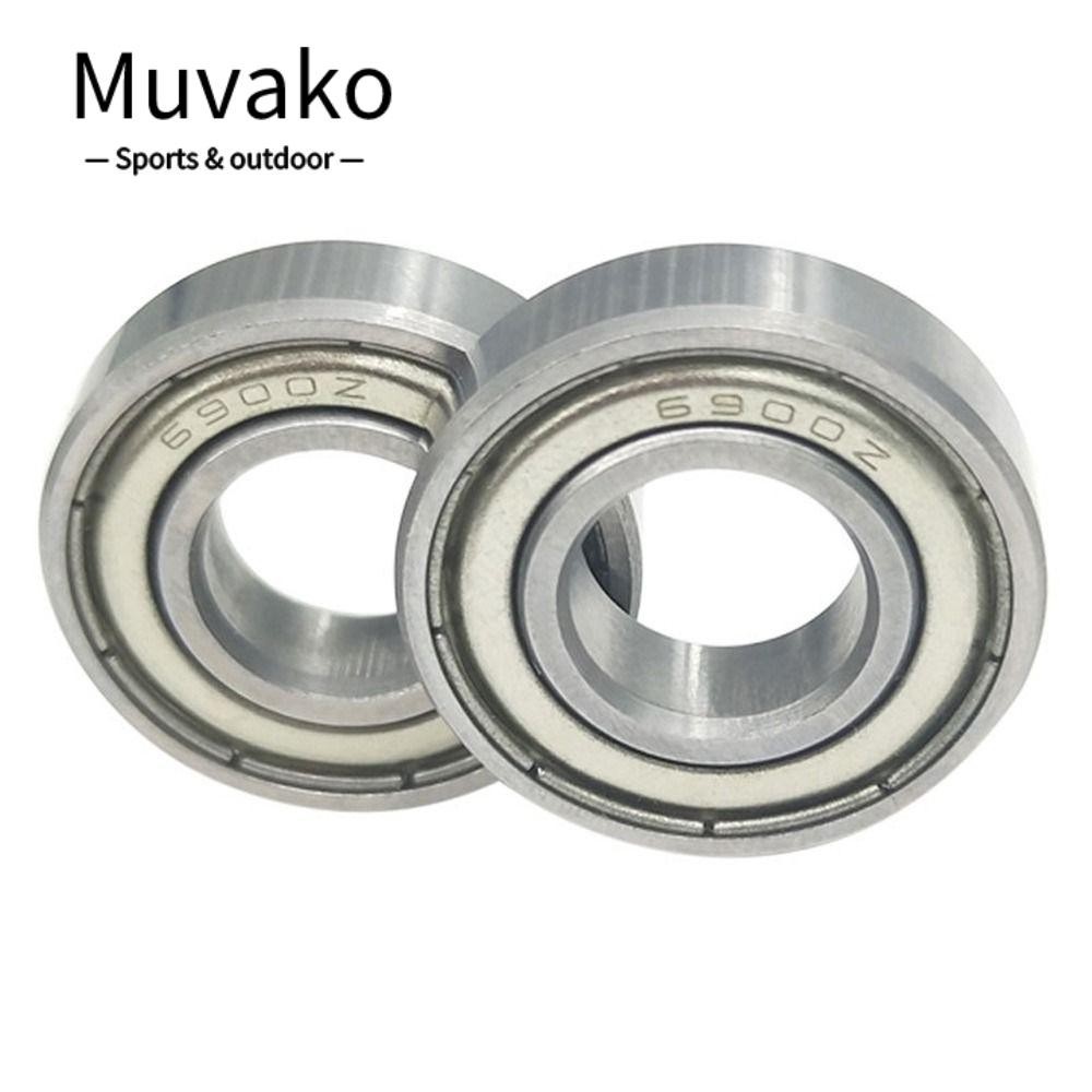 Muvako 10 Vòng bi thu nhỏ, Vòng bi 6900ZZ 10x22x6mm 6900Z, Vòng bi được bảo vệ đôi bằng thép bền Ván