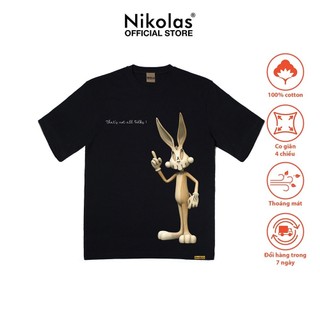 Áo thun Unisex 100% Cotton SKULL BUNNY - NIKOLAS 2022