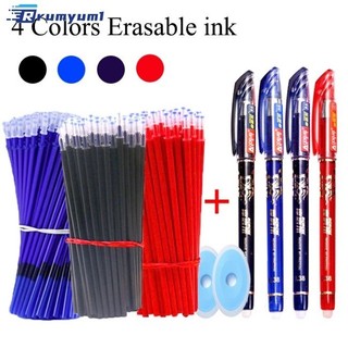 Còn hàng! 33 Cái / bộ Bộ Bút Gel Xóa Được Trường Học 0.5 mm Fine Point Đen / Xanh / Đỏ Bút Bi Văn Phòng Phẩm Văn Phòng Phẩm