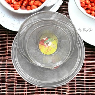 Combo 5 rổ lưới tròn inox cao cấp. Rổ lưới đa năng nhiều công dụng. Gồm 5 size phù hợp nhiều nhu cầu