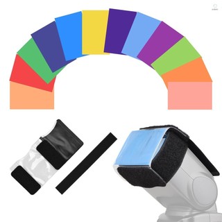 Adv 12 Chiếc Đa Năng Camera Flash Gel Bộ Lọc Chiếu Sáng Hiệu Chỉnh Màu Bộ Lọc Cho Đèn Tốc Độ Lắp Đặt Dễ Dàng