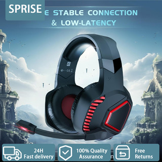  Tai nghe chơi game không dây SPRSE Tai nghe Bluetooth 2.4GHz Độ trễ thấp Micrô khử tiếng ồn có thể điều chỉnh Chế độ có dây 3,5MM cho điện thoại máy tính xách tay PC PS4   5 Switch Xbox Series 