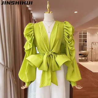 Jinshihuitype Chiều dài Chiều dài chữ V - Thành phần có thể đeo được Thời trang cổ điển dành cho nữ