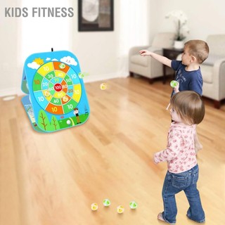 Kids fitness golf trẻ em sứt mẻ lưới luyện tập 3 trong 1 mục tiêu dính ban cạnh tròn an toàn có thể gập lại đánh cho bé trai