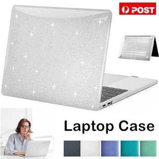 Ốp lưng laptop lấp lánh cho macbook air 13,6 inch m2 2022 a2681 vỏ cứng bảo vệ pc vỏ mỏng trong suốt