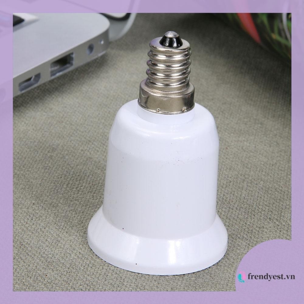 [Frendyest.vn] Bộ chuyển đổi E12 sang E27 Kéo dài bộ chuyển đổi mở rộng Bộ phận chiếu sáng giá đỡ đè