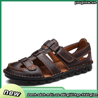 High quality cowhide sandals for men