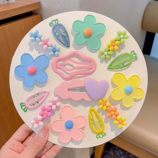 Set 6 Kẹp Tóc Mái Hoa Nhỏ Dễ Thương Thời Trang Hàn Quốc Cho Bé Gái