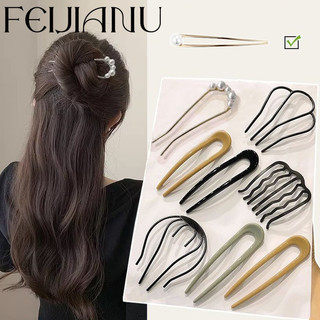Máy đeo tóc hình chữ u feijianu phong cách trung quốc đơn giản