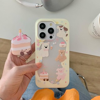 Ốp lưng cứng Tương thích với iPhone 12 12Pro 12ProMax 13 13Pro 13ProMax 14 14Pro 14ProMax 15 15Pro 15ProMax Vỏ họa tiết mèo thạch
