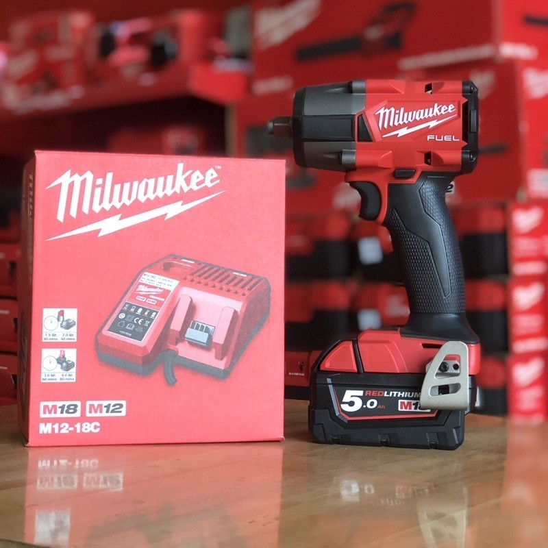 Máy siết bu lông Milwaukee M18 FMTIW2F12 (2962) 881Nm