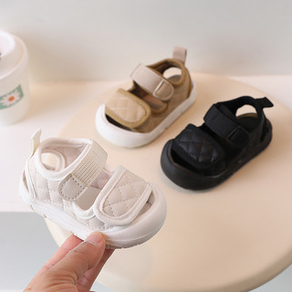 Mẫu 2024 _Sandal  tập đi cho bé trai, bé gái da mềm êm chân chống trơn chống trượt  Size 15-25  Lê Anh Anh (630)