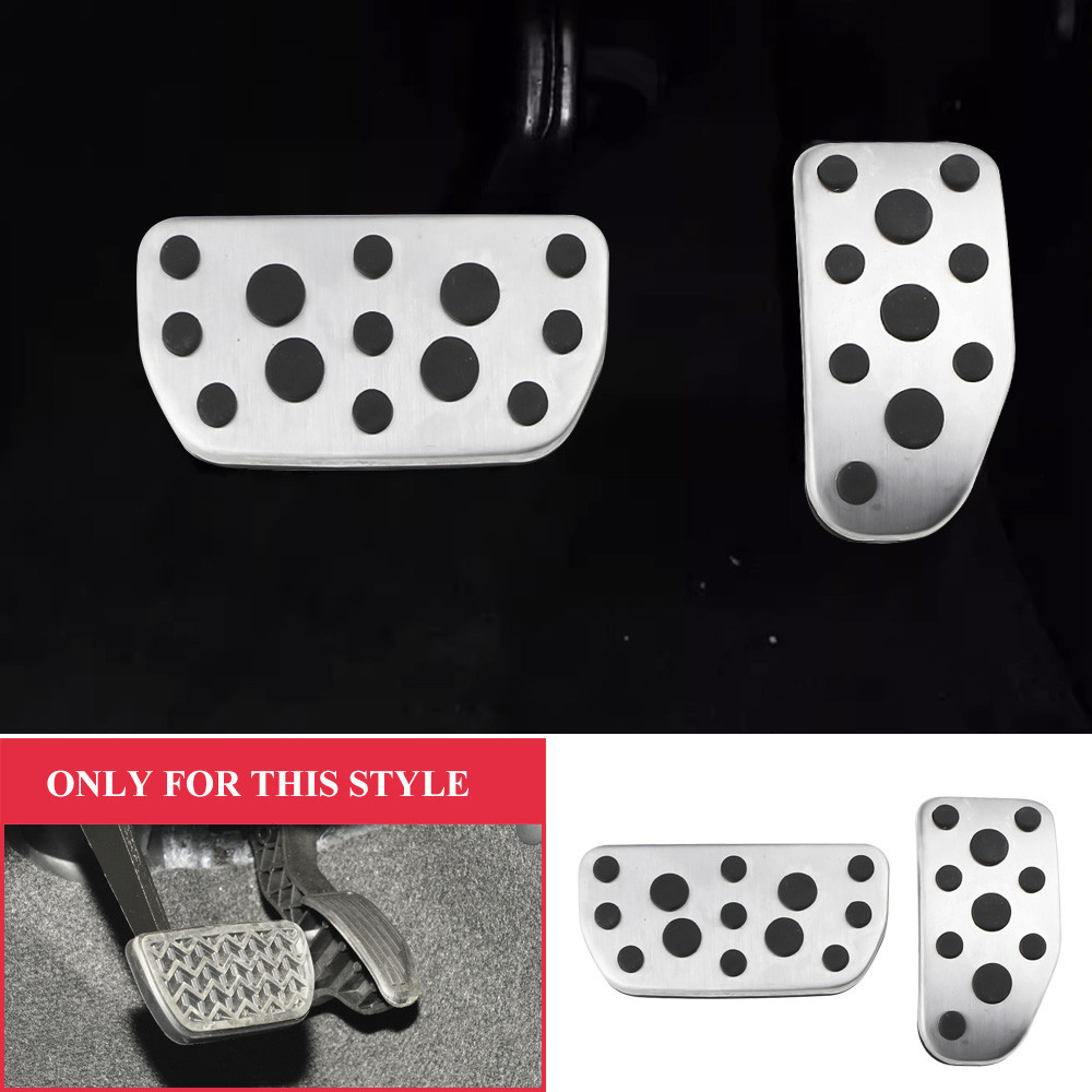 Dành Cho Xe Toyota Vios 2014 2015 2016 2017 + YARIS L 2017 2018 + Vios FS Bàn Đạp Xe Inox AT MT