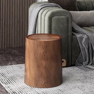 Retro Giả Gỗ Thùng Rác Mới Homehold Dung Tích Lớn Phòng Khách Và Nhà Bếp Vệ Sinh Văn Phòng Thương Mại Trung Quốc Thùng Rác