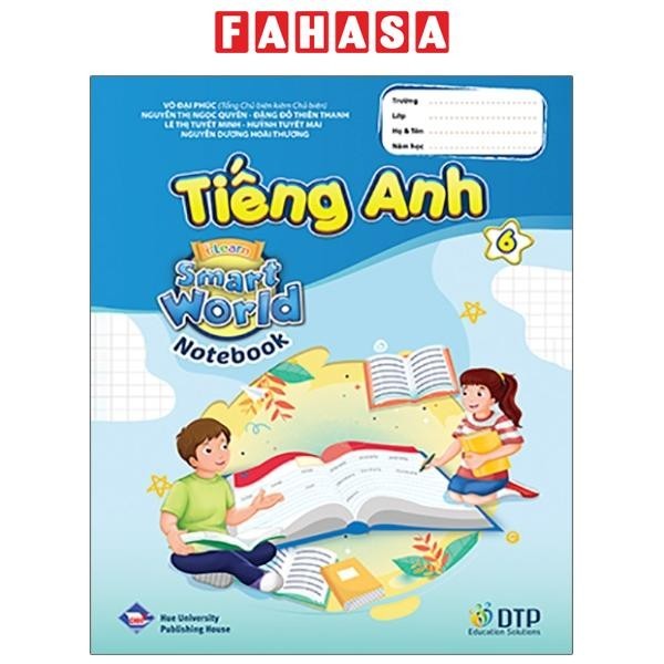 Sách Tiếng Anh 6 I-Learn Smart World - Notebook
