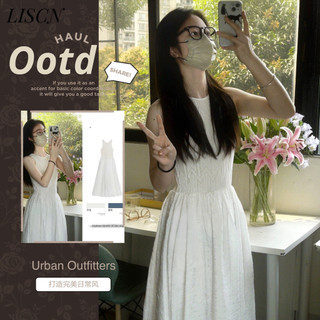 LISCN váy Đầm váy nữ body đầm Thể thao xu hướng Casual Phong cách WLQ2460P0T 25Z240622