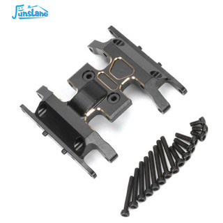 Funslane Đồng thau Hộp số-Phụ kiện nâng cấp kim loại cơ bản Tương thích cho 1 / 24 Scx24 Axi00002 Scx24 Axi00001 Scx24 Axi90081