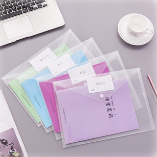 Túi đựng hồ sơ cỡ a4 bằng nhựa trong suốt tiện dụng