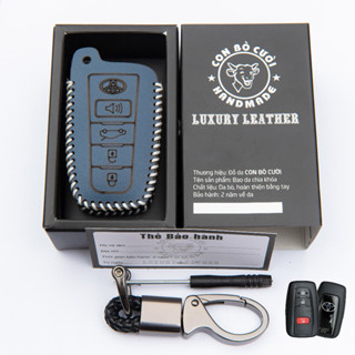  Bao da chìa khoá Toyota Cross 2023-26 Altis 2022-2026 Camry 2019-2024 Da thật bảo hành 2 năm khắc tên sdt chủ xe 