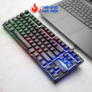 ZIYOU LANG K16 | Bàn Phím giả cơ chuyên game Có Dây có LED 87 phím Tenkeyless -dc3721