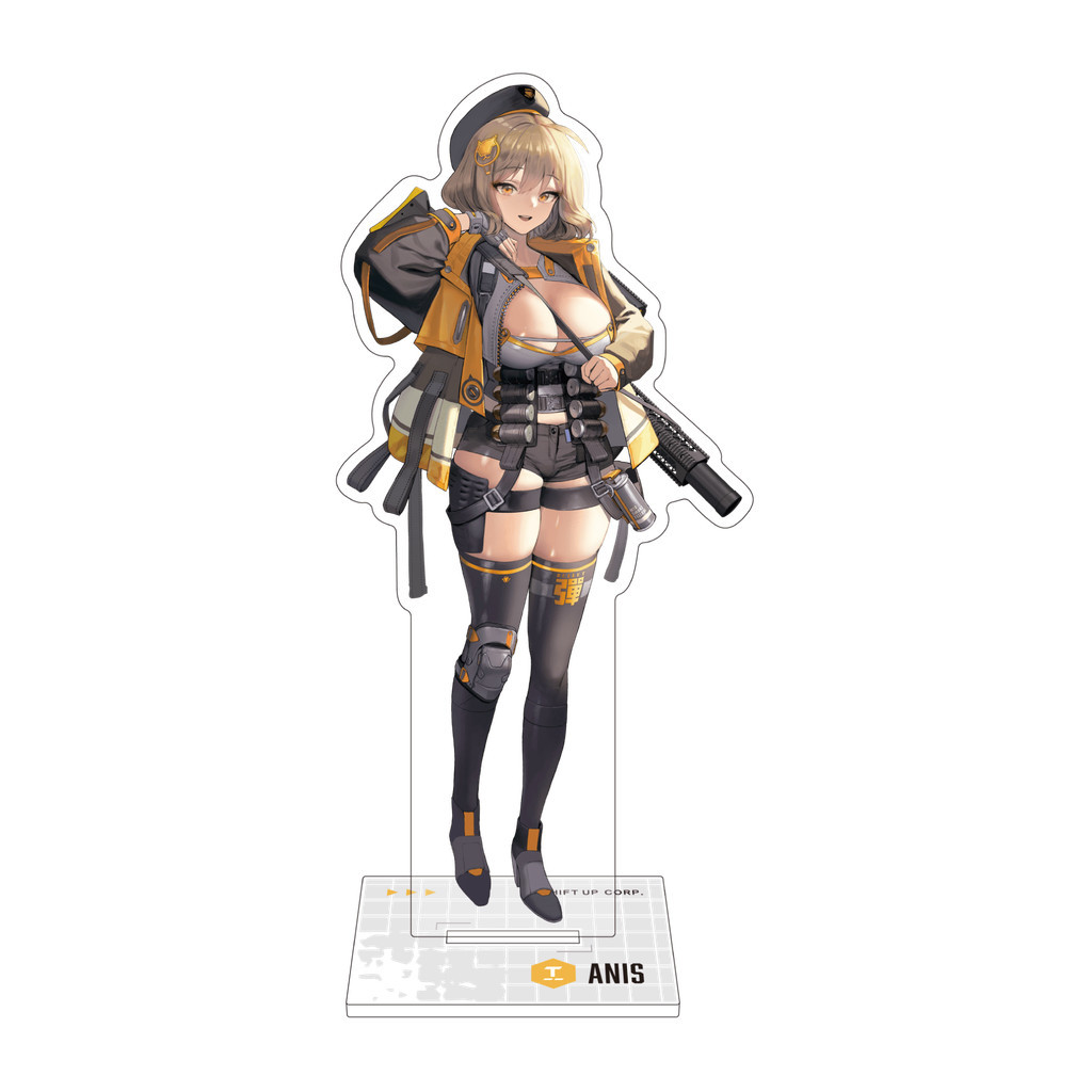 Móc Khoá, Mô Hình Standee Nikke Goddess of Victory Spice Emma Miranda Trang Trí Bàn Học
