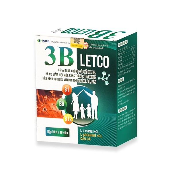 Thực phẩm bảo vệ sức khỏe 3B LETCO-