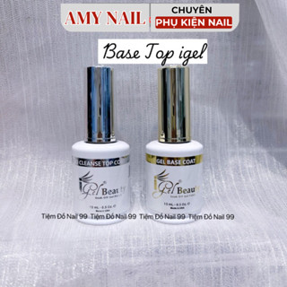 Bộ base top Igel cao cấp, sơn liên kết siêu bền siêu bóng - Chai 15ml
