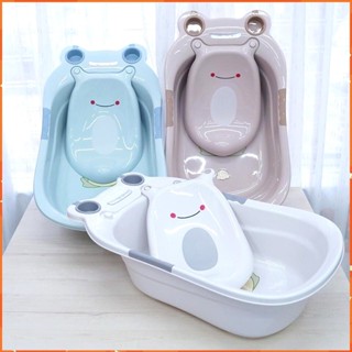 [ SALE LỚN ] Chậu tắm ếch cho bé Hokori  CÓ KÈM CẢ GIÁ ĐỠ TẮM tiện lợi