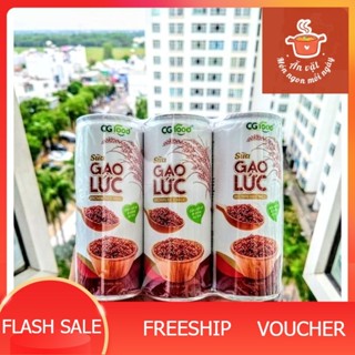   COMBO 6 LON  Sữa Gạo Lức CG Food 245ml 
