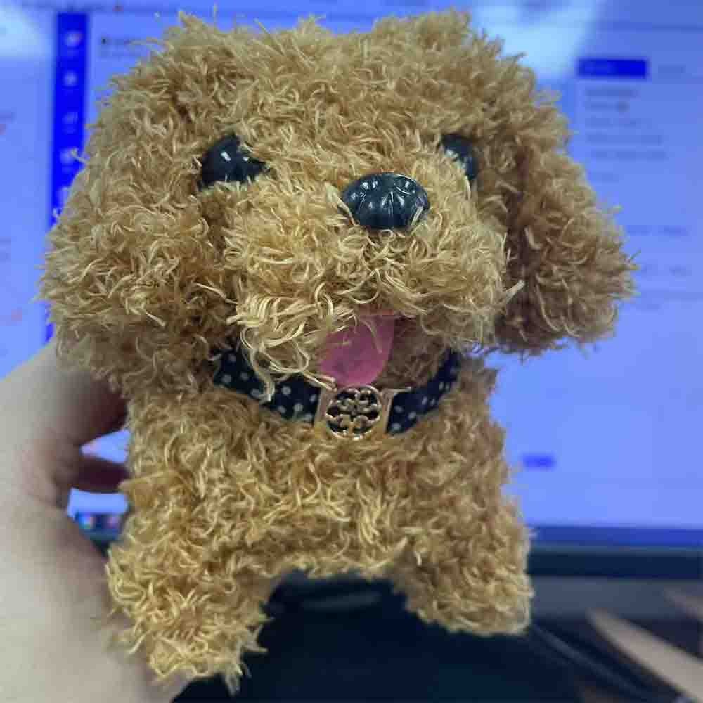 My Realistic Robot Puppy/Interactive Smart Pet/Soft Hair plush Doll Puppy/Child's Gift