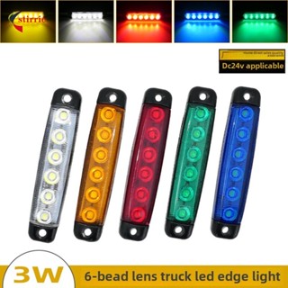24v Đèn Led Ô Tô Xe Buýt Xe Tải Trailer Xe Tải Bên Đánh Dấu Phanh Tín Hiệu Đèn Cảnh Báo Lampu Lori