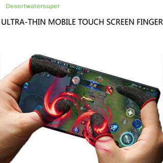 Dsvn 2XMobile Game Găng tay ngón tay chống mồ hôi Màn hình cảm ứng Ngón tay cái Vỏ tay áo HOT