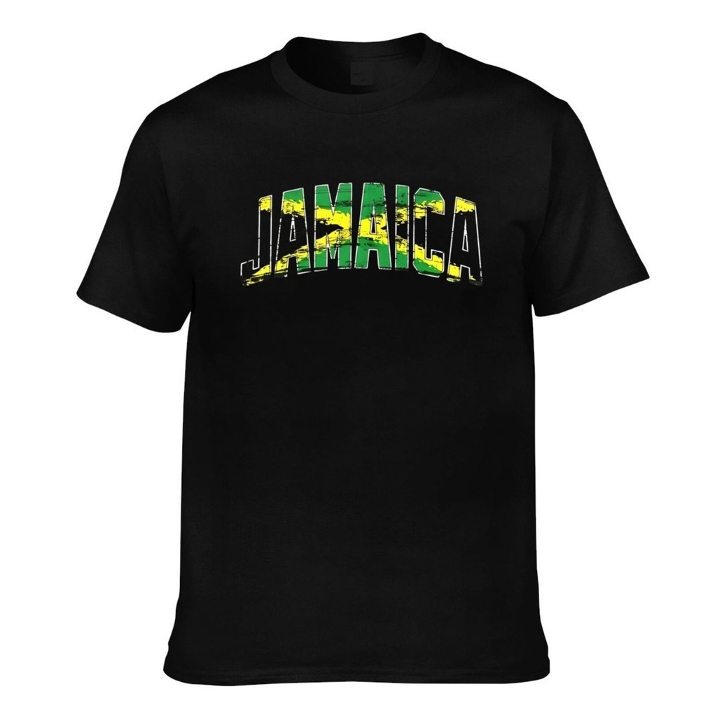 Hàng mới về Cờ Jamaica Cờ Jamaica Tay ngắn nam mùa hè