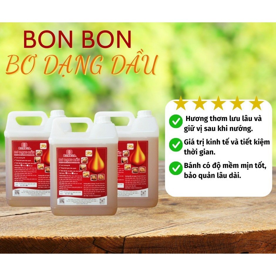 Bơ dạng dầu Bon Bon