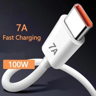Cáp usb 7a 100w type c cáp sạc siêu nhanh cho xiaomi samsung sạc nhanh cáp sạc usb dây dữ liệu