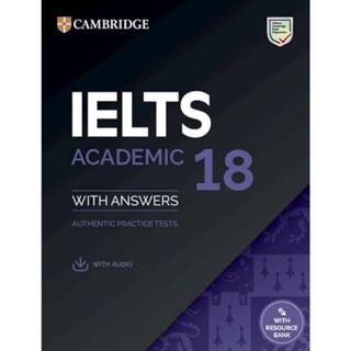 Sách Cambridge IELTS 18 Academic - Tuyển tập đề thi Cambridge IELTS 2023 -Sách hay