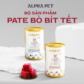 Pate Cho Chó Mèo ALPHA PET Lon 400g