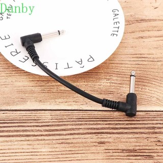 Danby guitar pedal cable 1 pc kết nối âm thanh hữu ích góc nhảy dẫn 15cm patch cable