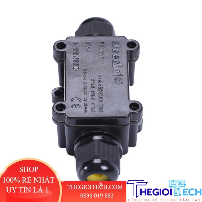 HỘP NỐI CHỐNG NƯỚC 2 NGẢ NGOÀI TRỜI IP68 FSH711-2 - FSH711-2(12-14mm)