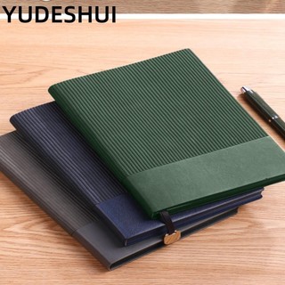 YUDESHUI tay doanh nhân YudhUI, Sổ tay nhật ký A5 bằng da PU dày, Sổ tay tùy chỉnh không dễ bị hư hỏng