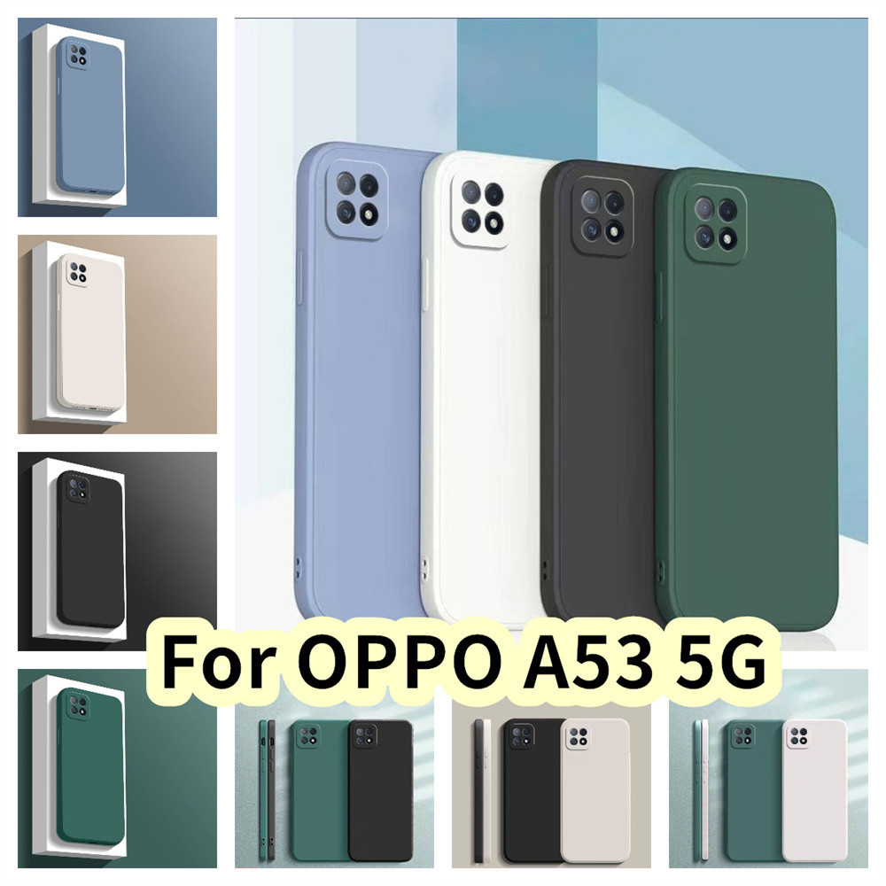 [Sẵn sàng] Dành cho OPPO A53 5G Ốp lưng silicon toàn diện Dễ tháo rời
