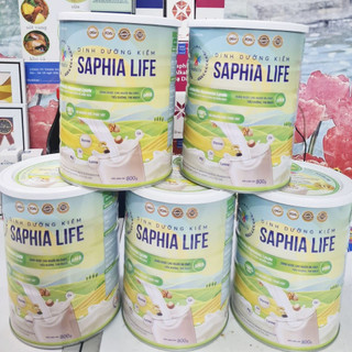 Sữa Kiềm Saphia Life 800g - Sữa Hạt Kiềm Saphia dinh dưỡng chính hãng - Ngọc Minh Online