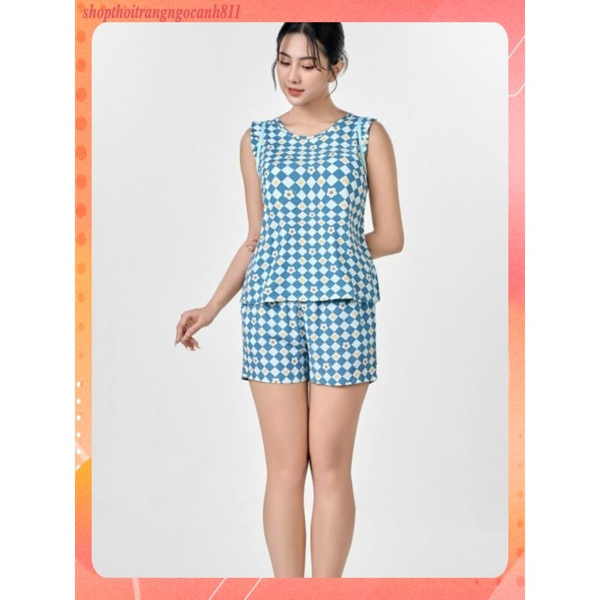 Bộ sát nách quần đùi lanh Wonner 24006
