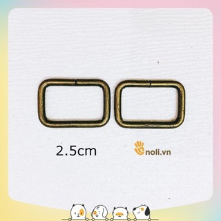 Khoen chữ nhật 2.5cm